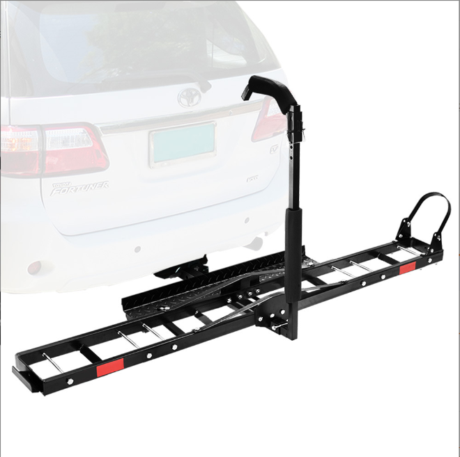 Motorbike rack for back of car shop
