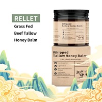 Baume Fouetté au Beurre de Karité et au Miel Marque Blanche HALAL Sans Cruauté Hydratant Visage & Corps pour Tous Types de Peau