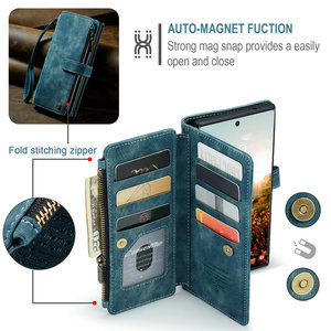 Étui rétro CaseMe pour <span class=keywords><strong>Samsung</strong></span> <span class=keywords><strong>Galaxy</strong></span> S23 FE, coque avec charge sans fil, béquille, sac à main pour femme, porte-cartes pour <span class=keywords><strong>Samsung</strong></span> S23FE - Product Image 3