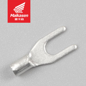 Voor Ul Gecertificeerd Snb 1.5-25mm2 22/16/14/12/10 // 8/6/4/2 Awg Koperdraadterminal Niet-Geïsoleerd/Naakt/Bloot Furcate/Vork/U/Y schop - Product Image 5