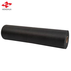 Henghua ผ้านอนวูฟเวนรีไซเคิลวัสดุสิ่งทอ50gsm ผ้า PP สีดำ50gsm สปันบอนนอนวูฟเวนสีขาว - Product Image 3