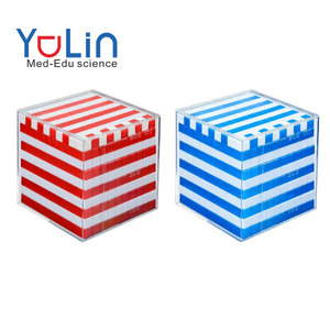 Aides pédagogiques en mathématiques pour l'école primaire, blocs de construction multi-niveaux, cubes de blocs multi-couches, adaptés aux élèves de 7 à 14 ans - Product Image 1