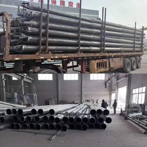 เสาไฟฟ้าชุบสังกะสีแบบจุ่มร้อนขนาด 30 ฟุต 35 ฟุต 40 ฟุต ราคา เสาเหล็ก LCS-ELECTRIC POLE เสาไฟฟ้า LCS-ELECTRIC POLE - Product Image 5