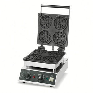 Máquina para hacer gofres redondos de queso, gofres coreanos tipo moneda, a gas o eléctrica - Product Image 1