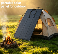 Panneaux solaires flexibles monocristallins étanches IP67, haute efficacité, panneau solaire pour capot de Jeep Wrangler, pour tente, caravane, toit de voiture