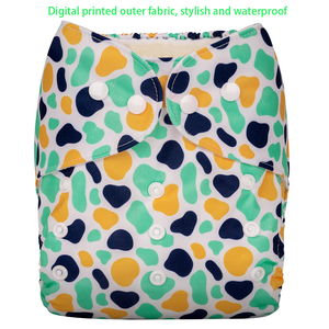 Pañales para Bebé de 1 a 3 Años, con Forro de Fieltro y Botones de Una Sola Fila, en Varios Colores, Transpirables, Lavables y Amigables con la Piel - Product Image 4