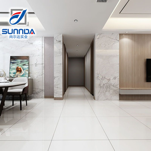 Sunnda Matt khuôn chống trượt bề mặt đầy đủ cơ thể đồng nhất mộc mạc gốm sứ gạch lát sàn cho trang trí nội thất - Product Image 3