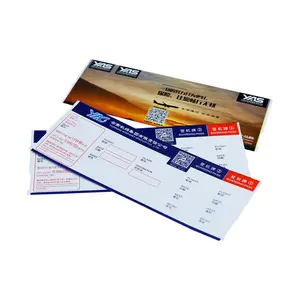 Boarding Pass Printing Hersteller Alle farbenfrohen Travel Air Booking Günstige Flüge Tickets