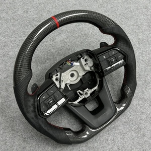 Volante de Fibra de Carbono para <span class=keywords><strong>Toyota</strong></span> Hilux N70 N80 Fortuner Land Cruiser LC300 LC200 Prado LC70 GR, Venta al por Mayor y al Detal - Product Image 2