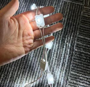 Module LED SMD2835 0,016 kg 0,48 W DC12V IP68 pour écran rétroéclairé, lettres de signalisation, intensité variable, blanc chaud 2700K, certifié RoHS - Product Image 3