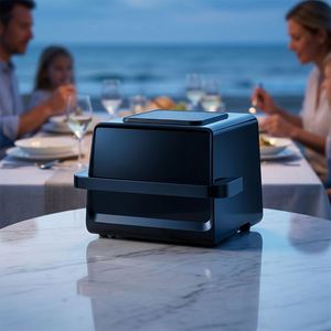 Freidora de Aire Digital Inteligente de Gran Capacidad (6L) con Ventana Visible y Pantalla Táctil LED de 2100W para una Cocina Saludable en el Hogar - Product Image 3