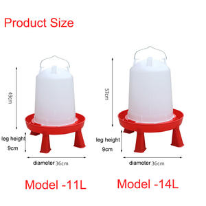 Comederos y <span class=keywords><strong>bebederos</strong></span> <span class=keywords><strong>para</strong></span> aves <span class=keywords><strong>de</strong></span> corral, bebedero manual <span class=keywords><strong>de</strong></span> 11L 14L, bebedero <span class=keywords><strong>para</strong></span> pollos - Product Image 4