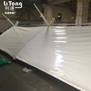 โครงสร้างเมมเบรน LiTong PVC สำหรับโรงจอดรถกลางแจ้ง ดีไซน์อุตสาหกรรม ปรับแต่งได้ - Product Image 3