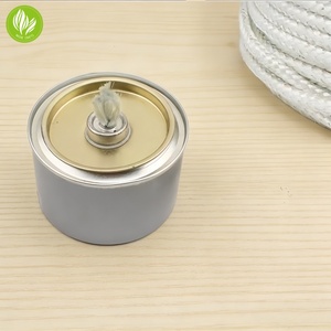 Mèche de <span class=keywords><strong>lampe</strong></span> en fibre de verre écologique et non toxique, sans fumée et longue durée, diamètre 6 mm, blanche, 3+ pour lampes à <span class=keywords><strong>huile</strong></span> et brûleurs - Product Image 4