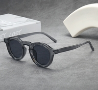 Trendy Vintage Classique Cercle Lunettes Rétro Rond Lunettes de Soleil Designer Style Lunettes de Soleil pour Femmes Hommes