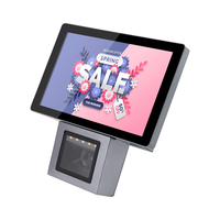 Licon - Verificador de Precios de 10 Pulgadas con Windows 10, para Montaje en Pared/Escritorio, con Escáner de Códigos de Barras 1D/2D, Intel I5, Wi-Fi 6, para Negocios