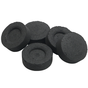 80 unids/caja hookah redonda carbón fumar Accesorios negro venta al por mayor Shisha carbón - Product Image 1