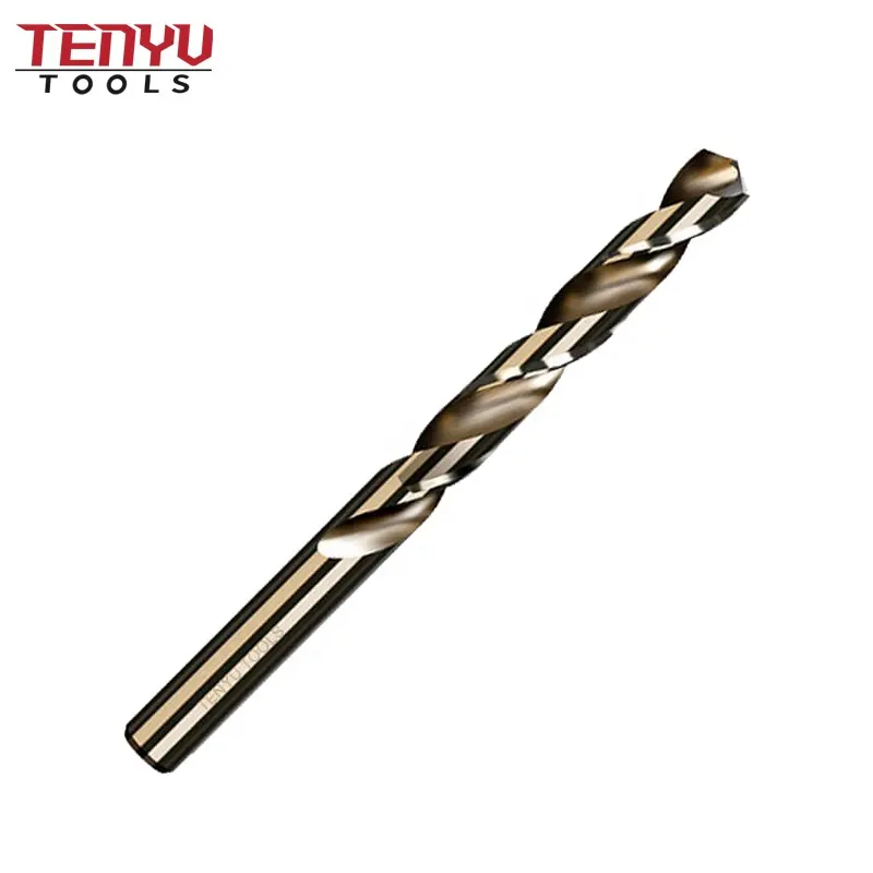 High Speed Steel Fully Ground Types of Best HSS Twist Drill Bits for Metal and Stainless Steel Drilling