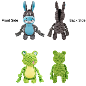 Juguetes de Peluche para Perros y Gatos, Juguetes Interactivos de Cuerda de Algodón para Masticar, para Cachorros y Perros Pequeños, para Limpiar los Dientes y Entrenar - Product Image 5