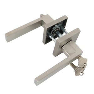 Zinc Alloy Heavy Duty Tubular Entry <strong>Door</strong> Lock Lever Handle Interior Residential Keyed Alike <strong>Door</strong> Leverse Interior <strong>Door</strong> <strong>Knob</strong> Lock - Product Image 3