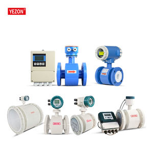 مقياس تدفق كهرومغناطيسي قابل للتخصيص من الفولاذ المقاوم للصدأ 4-20 مللي أمبير مقياس تدفق متكامل للمياه والنفط والغاز والهواء والصرف الصحي OEM - Product Image 1