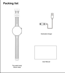 Smartwatch GPS Impermeabile DTG6 con Schermo AMOLED da <span class=keywords><strong>1</strong></span>,43 Pollici, 4GB di Memoria, Riproduzione Musicale Locale e Funzione Chiamata - Product Image 4