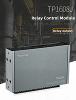Module de contrôle sans fil 24V TP1608J LORA WiFi 4G pour éclairage industriel avec relais, télécommande RF et contrôle via APP/Web
