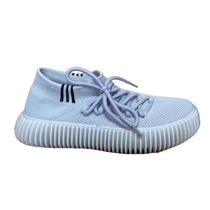 Nuovo stile a forma di biscotto suola in maglia con colletto elastico superiore scarpe casual <span class=keywords><strong>da</strong></span> <span class=keywords><strong>donna</strong></span> - Product Image 5