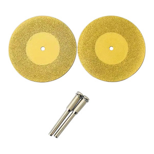 16-60mm <b>Mini</b> Abrasive Diamond Cutting Disc Set With Mandrels Cutting Disk Rotary Tool Kit <b>Saw</b> Blade Grinding Wheel Disc - Product Image 5