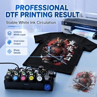 Kit Pengaduk Tinta Putih UV LED DIY 250ML, Sistem Sirkulasi Tinta Putih CISS untuk Modifikasi Konversi Printer