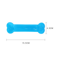 Jouets à mâcher pour chiens écologiques, mignons et durables, en TPR, pour les chiens agressifs, avec brosse à dents