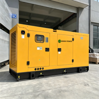Groupe électrogène diesel silencieux à faible taux de défaillance et à économie de carburant 50HZ 415V 50KW alimenté par un moteur DCEC QSB3.9-G35