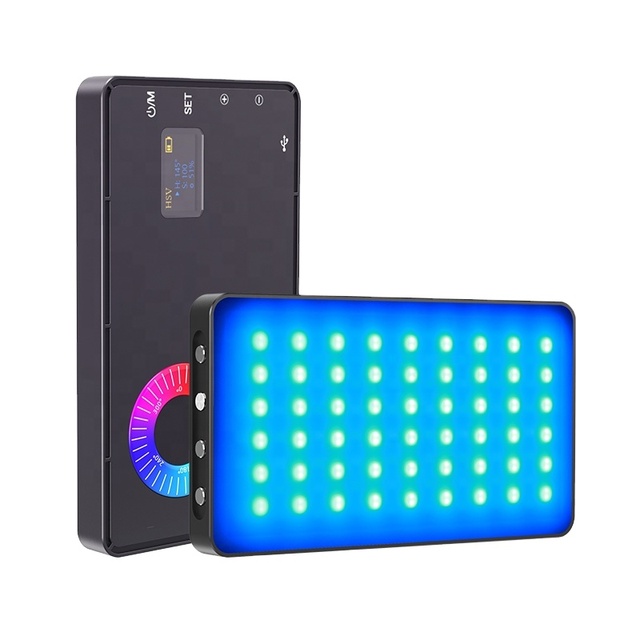126 Pcs High Brightness Lamp Beads 10w Colorful Tripod Led Light Dual Color Temperature Rgb Panel Led Video Light for Vlog