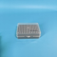 Boîtes et supports pour pointes de pipette moulées par injection OEM personnalisées, pointes stériles/non stériles de marque, emballage avec votre logo, certifié ISO13485