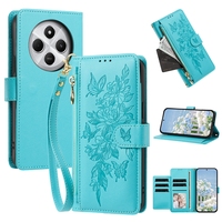 Étui portefeuille en cuir à fermeture éclair avec lanière et porte-cartes multiples pour Redmi NOTE 15 Pro Plus 5G 14 4G 13 12 12C 13C 14C 15C 15A