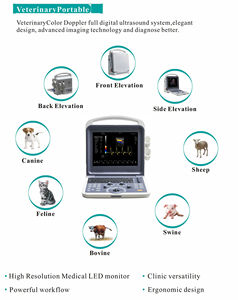 Moins cher thr-us500 vétérinaire échographie scanner facile balayage sonographie portable vétérinaire échographie prix de la <span class=keywords><strong>machine</strong></span> - Product Image 3
