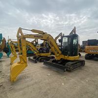 Excavatrice sur chenilles Komatsu PC40MR d'occasion, 4 tonnes, modèle compact 2025, faible consommation de carburant, faible nombre d'heures de fonctionnement, excellent état