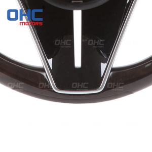 Volante de cuero de grano de madera de fibra de carbono para Mercedes <span class=keywords><strong>Maybach</strong></span> 2021 <span class=keywords><strong>2022</strong></span> actualización antigua a nueva con botones de cambio de paleta - Product Image 6