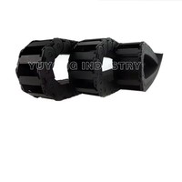 Chaîne porte-câbles flexible en plastique à ouverture interne pour routeur CNC et imprimante 3D