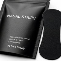 30 Bandes Nasales Anti-Ronflement pour une Meilleure Respiration, Hypoallergéniques et Confortables, Patchs Anti-Ronflement