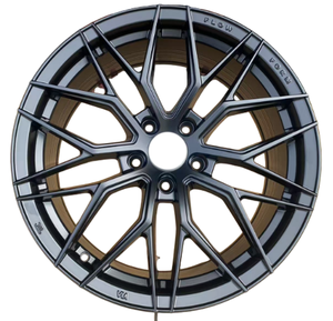 Cubo de rueda de aleación de aluminio ligero de 35/38mm 15-19 pulgadas <span class=keywords><strong>Hyper</strong></span> Black 4x10 0/114.3 5x10 8/112/120 PCD para automóviles de pasajeros - Product Image 1