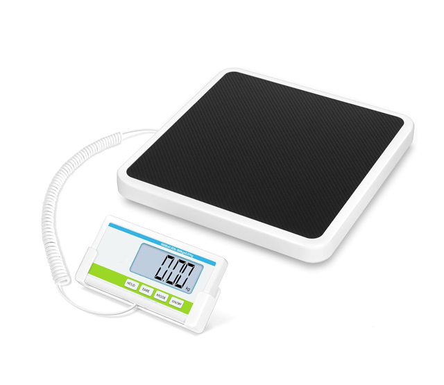 High Accuracy Medical Grade Floor Scale 660 lb Capacity Digital Display Body Weight Balance 300kg Plastic Customizable ODM