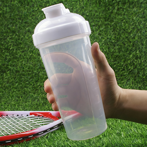 आउटडोर 500 एमएल 700 एमएल पोर्टेबल बीपा मुफ्त प्लास्टिक प्रोटीन मिक्सर शेकर बोतल खेल फिटनेस जिम के लिए शेकर बॉल के साथ - Product Image 5