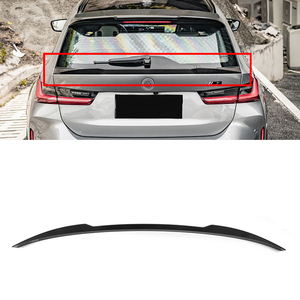 Aile de queue de voiture Top Spoiler Roof Carbon Fiber Trunk Splitter pour <span class=keywords><strong>BMW</strong></span> M3 G81 <span class=keywords><strong>3</strong></span> Series G21 Touring Spoiler 2021 + M4 Style - Product Image 1