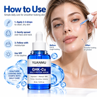 Sérum Visage Anti-rides Raffermissant Multi-Peptides GHK-Cu Peptide de Cuivre Matrixyl 3000 Marque Blanche