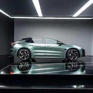 Autocollant liquide métallique vert <span class=keywords><strong>Canyon</strong></span>, film décoratif brillant vert liquide, papier décoratif anti-rayures, films de voiture colorés - Product Image 4