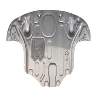 Protection de moteur haute performance, résistante aux rayures, châssis en fer 3D entièrement recouvert, noir, épaisseur 1,2 mm, pour Tucson 2015-2020