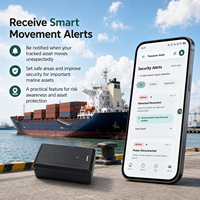 Traceur GPS magnétique Trevaron Auto 10000mAh pour les actifs des navires de fret, suivi en temps réel, historique des itinéraires, abonnement requis