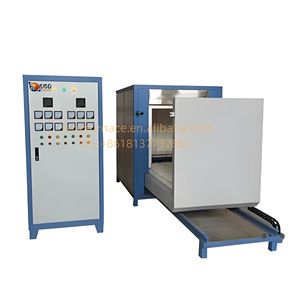 Four à chariot haute température <span class=keywords><strong>de</strong></span> 1200 degrés avec bassin <span class=keywords><strong>de</strong></span> trempe pour le trempeage et le recuit des tuyaux - Product Image 2