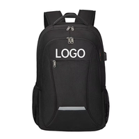Sac à dos pour ordinateur portable en polyester avec port USB, 15,6 pouces, pour hommes – Vente chaude en gros de Chine
